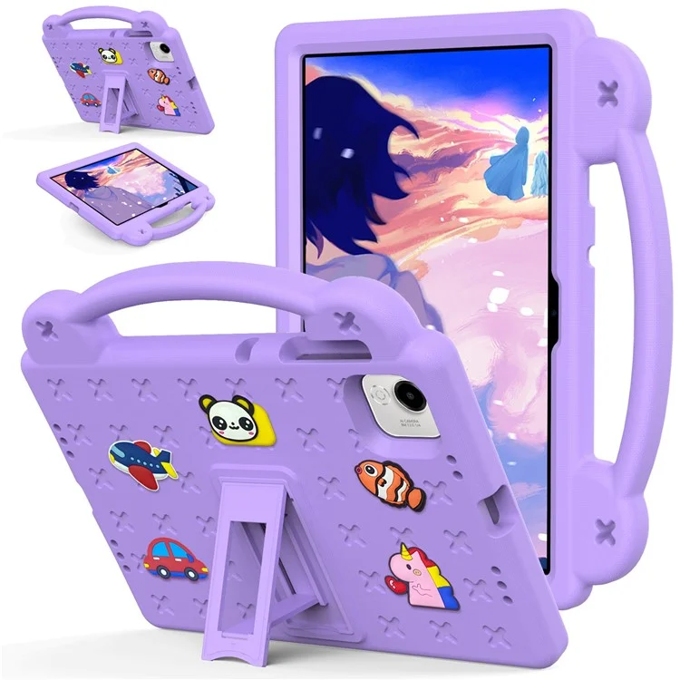 For Honor Pad X9a Hülle für Kinder - EVA Tablet-Schutzhülle in Lila
