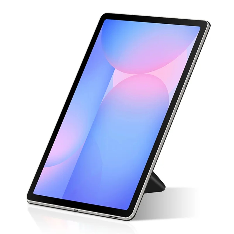 Чехол для Samsung Galaxy Tab S10 FE с подставкой-оригами из искусственной кожи с магнитным креплением - Черный