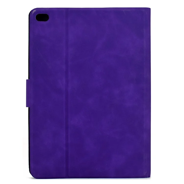 Capa de Couro para iPad mini (2019) 7,9 Polegadas / Mini 4 / Mini 3 / Mini 2 / Capa para Tablet Mini com Compartimentos para Cartões - Roxa