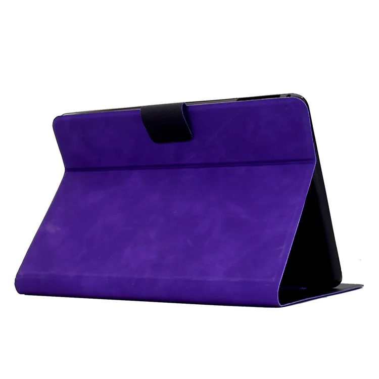 Capa para Amazon Kindle Paperwhite 6 (2024) em Couro Sintético com Compartimentos para Cartões - Roxo
