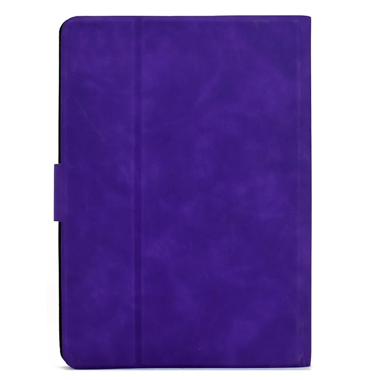 Capa para Amazon Kindle Paperwhite 6 (2024) em Couro Sintético com Compartimentos para Cartões - Roxo