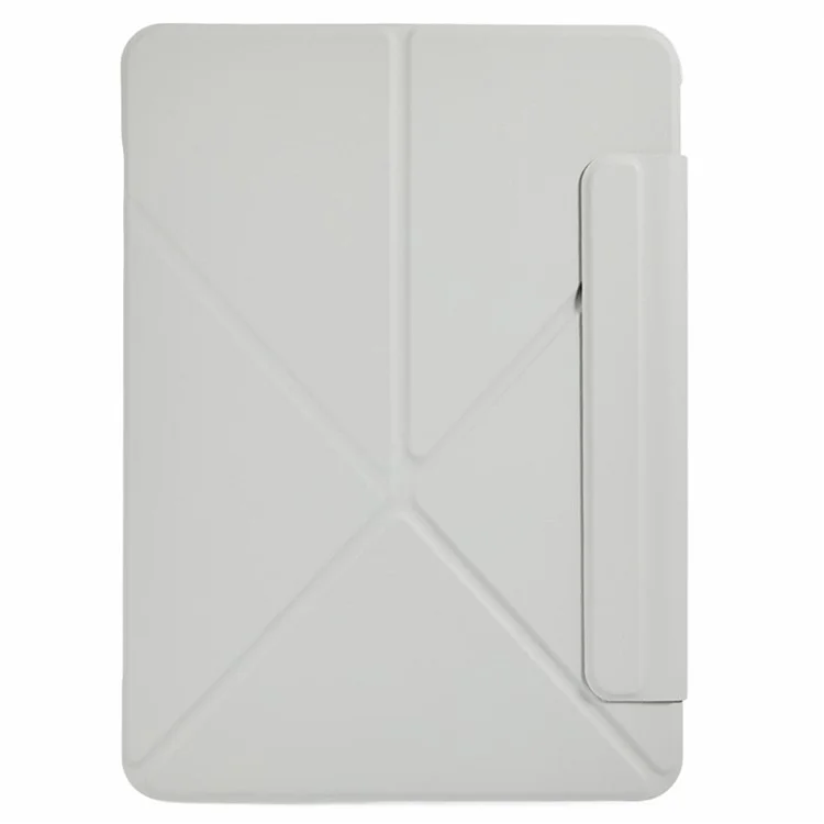 Funda para Tablet para iPad Air 11 (2025) / (2024) / Air (2022) / (2020) / Pro 11 (2023) / (2022) / (2021) / (2020) Funda de Cuero con Soporte en Forma de Y Desbloqueo / Bloqueo Automático - Gris