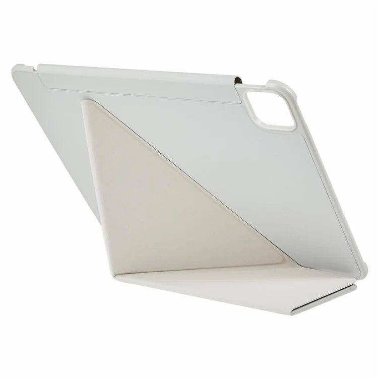 Funda para Tablet para iPad Air 11 (2025) / (2024) / Air (2022) / (2020) / Pro 11 (2023) / (2022) / (2021) / (2020) Funda de Cuero con Soporte en Forma de Y Desbloqueo / Bloqueo Automático - Gris