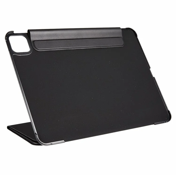 Étui pour tablette iPad Air 11 (2025) / (2024) / Air (2022) / (2020) / Pro 11 (2023) / (2022) / (2021) / (2020) Support en Y en Cuir Housse Mise en Veille/Réveil Automatique - Noir