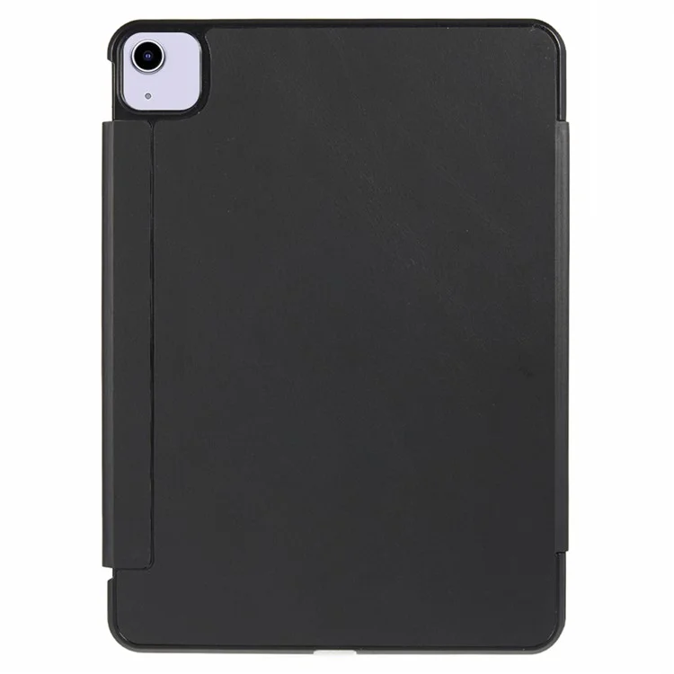 Étui pour tablette iPad Air 11 (2025) / (2024) / Air (2022) / (2020) / Pro 11 (2023) / (2022) / (2021) / (2020) Support en Y en Cuir Housse Mise en Veille/Réveil Automatique - Noir