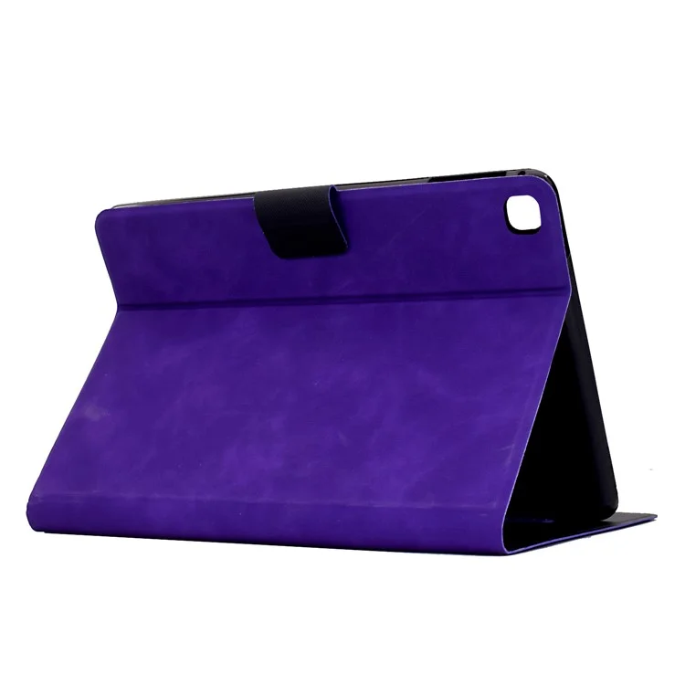 Tablet Hülle für iPad 10.2 (2021) / (2020) / (2019) / Air 10.5 Zoll (2019) / Pro 10.5 Zoll (2017) PU Leder Hülle mit Kartenfächern - Lila