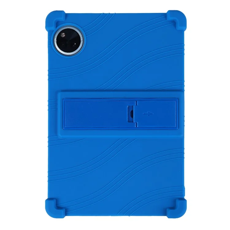 Pour Doogee U11 / U11 Pro Étui en silicone avec support Coque de protection robuste - Bleu foncé