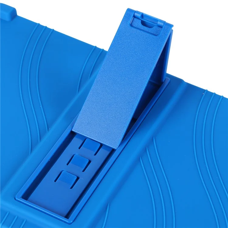 Pour Doogee U11 / U11 Pro Étui en silicone avec support Coque de protection robuste - Bleu foncé
