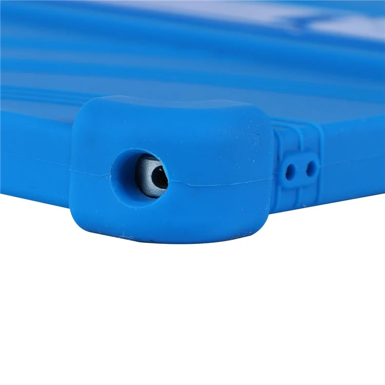 Pour Doogee U11 / U11 Pro Étui en silicone avec support Coque de protection robuste - Bleu foncé