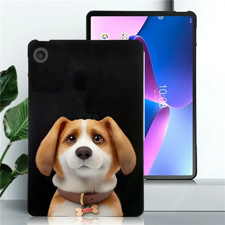 Étui pour Lenovo Tab TB311FU Motif Imprimé Housse de Protection Fine en TPU pour Tablette - Harrier Beagle