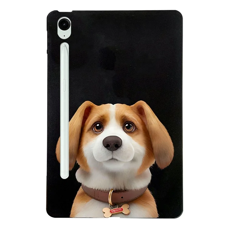 Pour Samsung Galaxy Tab S10 FE+ Étui à Motif Imprimé Housse de Protection Fine en TPU - Harrier Beagle