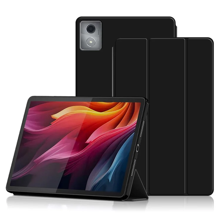 Чехол для планшета Lenovo Tab K11 Plus из искусственной кожи с функцией подставки и TPU задней крышкой