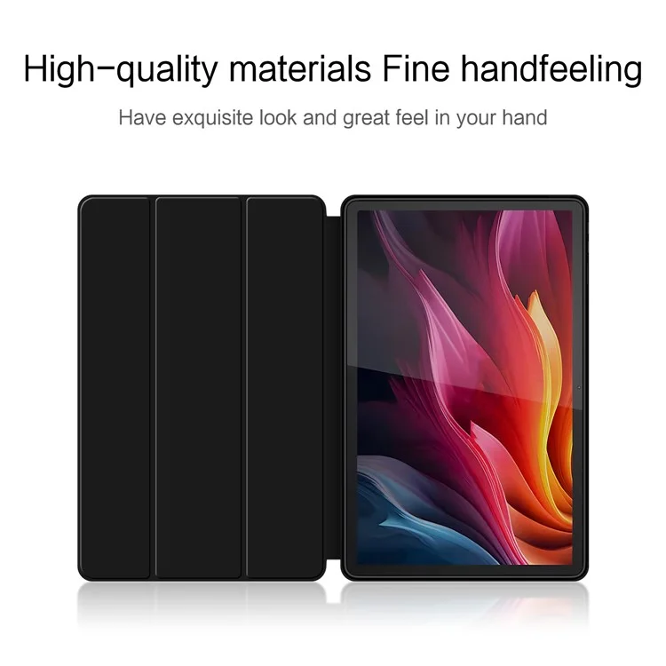 Чехол для планшета Lenovo Tab K11 Plus из искусственной кожи с функцией подставки и TPU задней крышкой