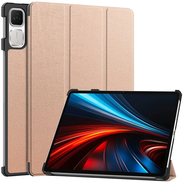 Custodia For Honor Tablet GT Antiurto in Pelle con Supporto - Oro Rosa