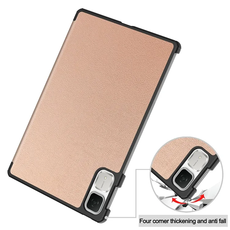 Custodia For Honor Tablet GT Antiurto in Pelle con Supporto - Oro Rosa