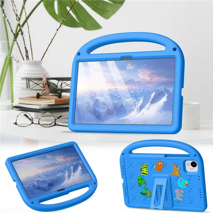 Étui avec support pour tablette For Honor Pad X9 Pro en EVA + PC avec bandoulière - Bleu