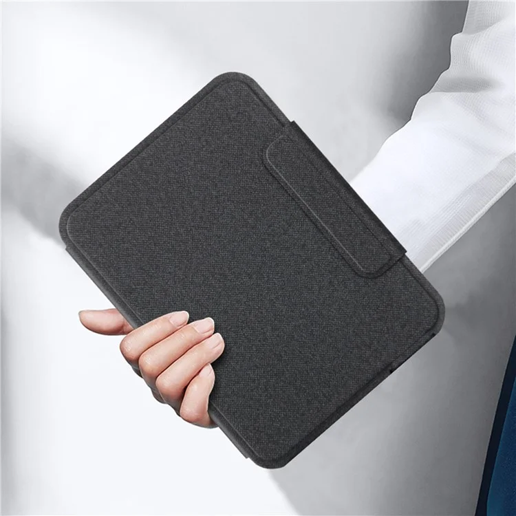 For Lenovo Legion Y700 (2025) Leather Case + Touchpad Bluetooth-Compatible Keyboard with Backlit