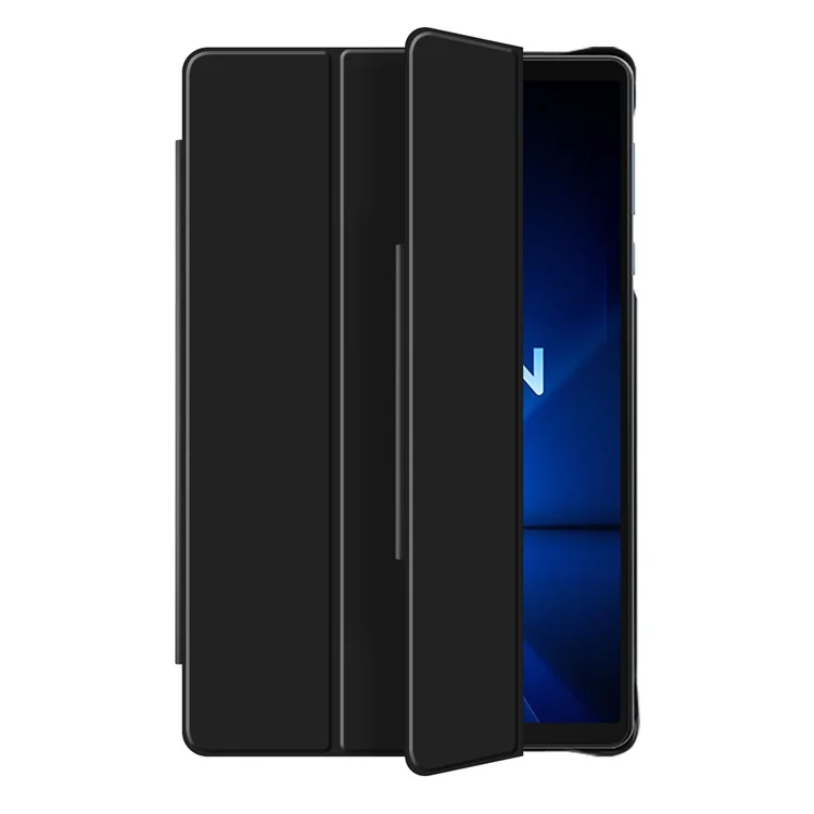 For Lenovo Legion Y700 (2025) Case Stand PU Leather Magnetic Detachable Tablet Cover - Black