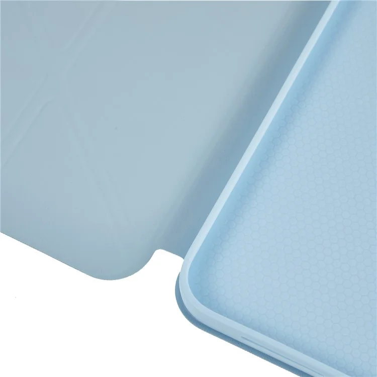 Tablet Case For iPad Air 11 (2025) / (2024) / Air (2022) / (2020) Origami Stand PU Leather + TPU Cover - Blue