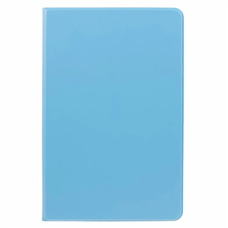 For Samsung Galaxy Tab S10 FE+ Case PU Leather Folding Stand Tablet Protective Cover - Sky Blue