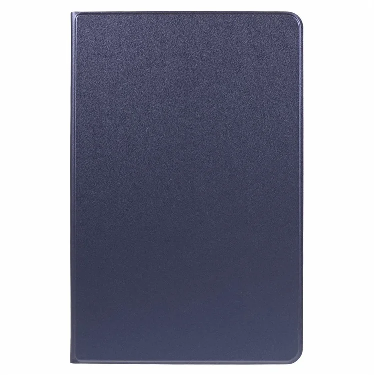 For Samsung Galaxy Tab S10 FE+ Case PU Leather Folding Stand Tablet Protective Cover - Blue