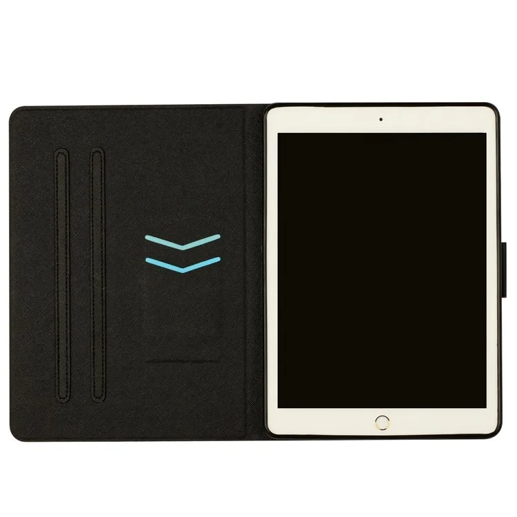Für Ipad 9,7-zoll (2018) /(2017) / iPad Air (2013) / Air 2 Stand Card Halter Marmor Muster Hülle PU Leder Tablet Abdeckung Mit Auto -wake / Schlafen - Marmor Spleißen