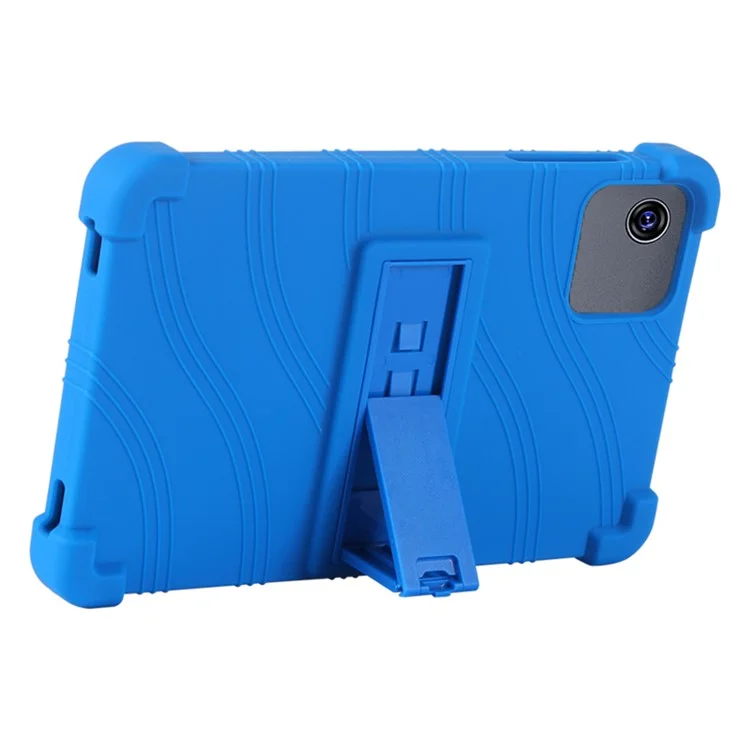 Cover in silicone per Alldocube iPlay 60 mini con supporto - Custodia protettiva robusta - Blu scuro