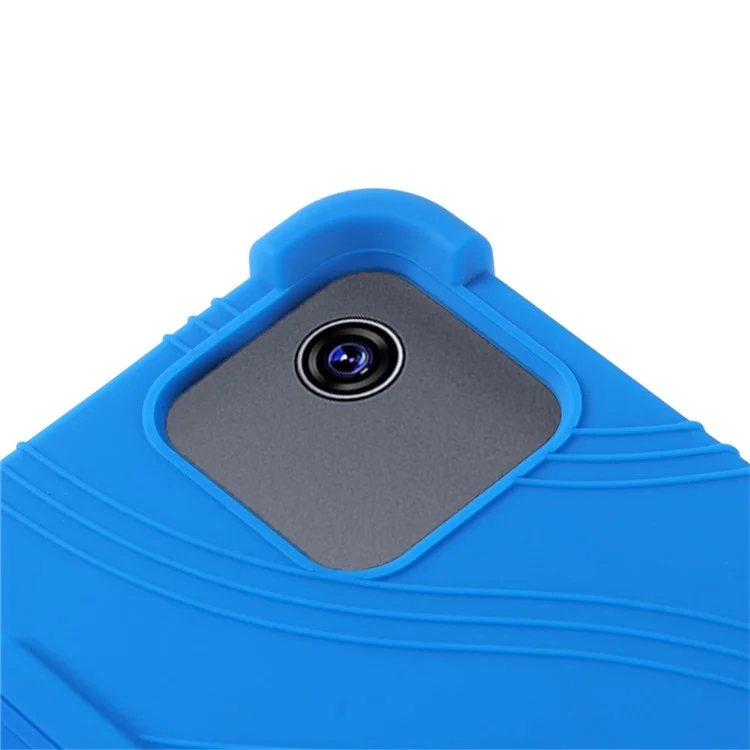 Cover in silicone per Alldocube iPlay 60 mini con supporto - Custodia protettiva robusta - Blu scuro