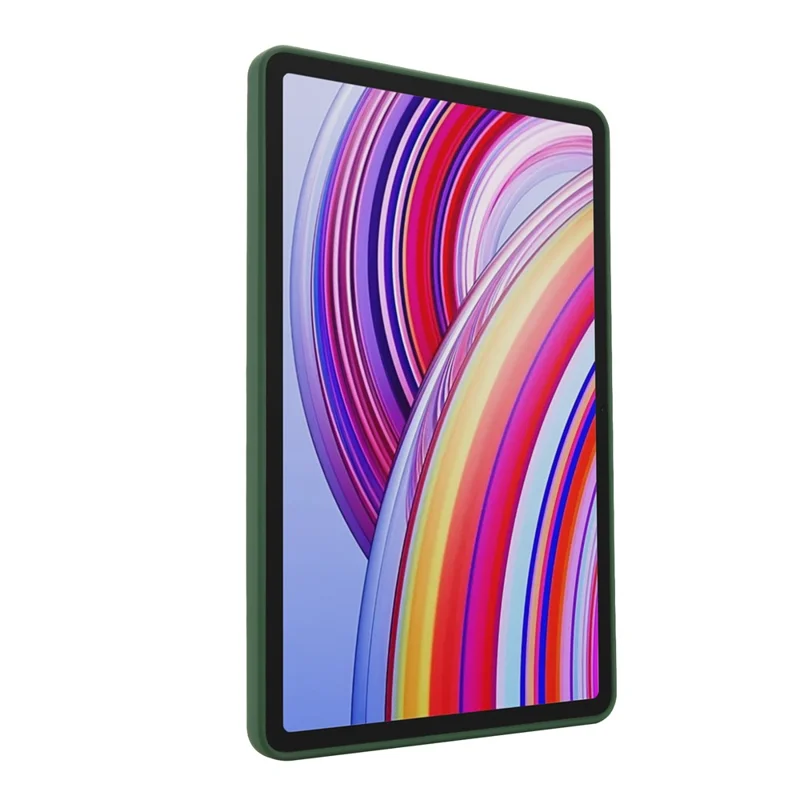 For Xiaomi Redmi Pad Pro / Pad Pro 5G Case with Kickstand TPU + PC Skin-Touch Tablet Cover - Green