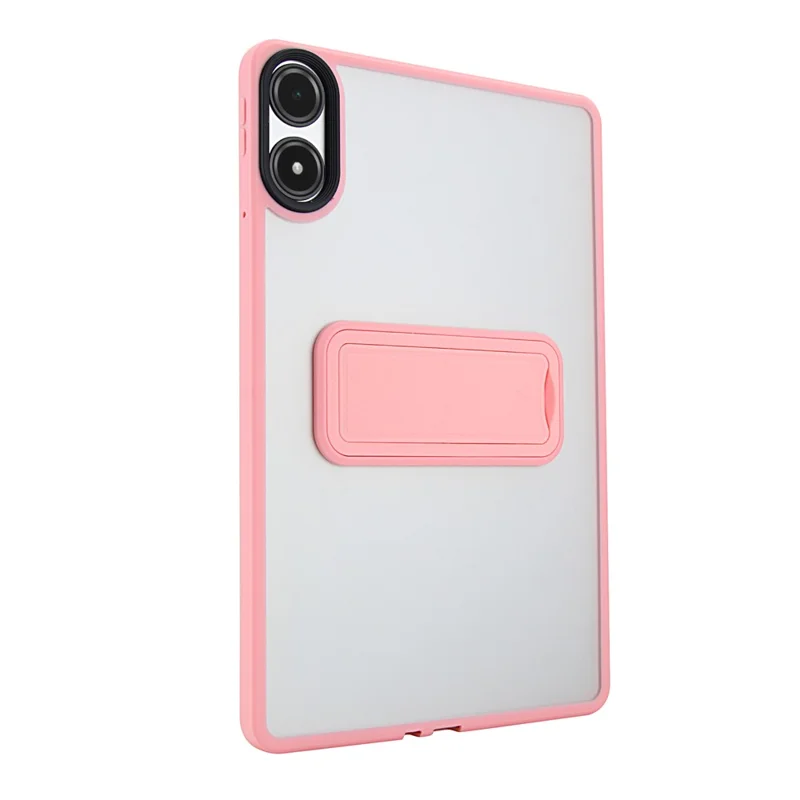 For Xiaomi Redmi Pad Pro / Pad Pro 5G Case with Kickstand TPU + PC Skin-Touch Tablet Cover - Pink