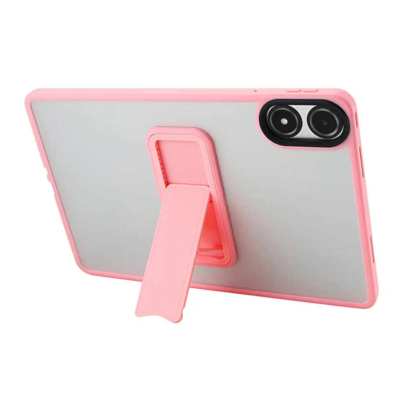 For Xiaomi Redmi Pad Pro / Pad Pro 5G Case with Kickstand TPU + PC Skin-Touch Tablet Cover - Pink