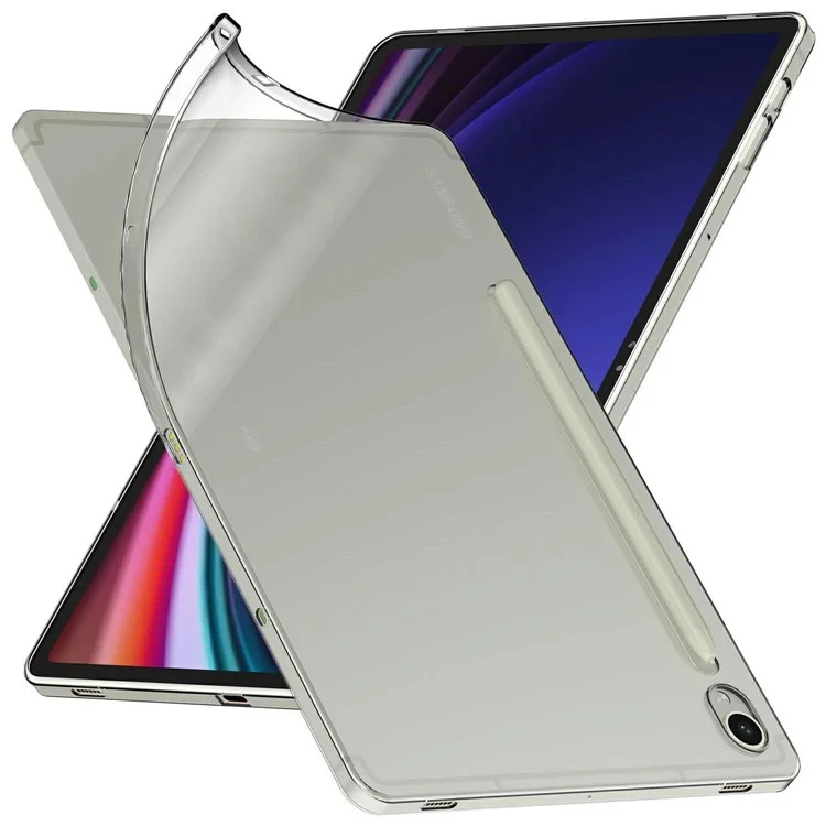 Für Samsung Galaxy Tab S10 FE / S9 FE Superklare Hülle mit Fallschutz TPU Tablet-Schutzhülle