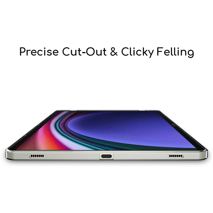 Für Samsung Galaxy Tab S10 FE / S9 FE Superklare Hülle mit Fallschutz TPU Tablet-Schutzhülle