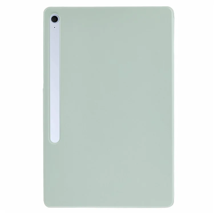 Für Samsung Galaxy Tab S10 FE+ Hülle PC + PU-Leder Origami Ständer Magnetische Tablet-Schutzhülle - Hellgrün