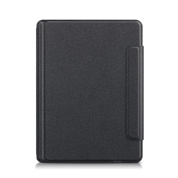 For Samsung Galaxy Tab S10 FE+ Leather Case + Touchpad Bluetooth-Compatible Keyboard with Backlit