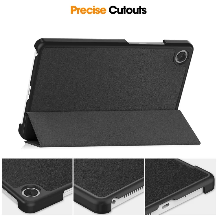 For Lenovo Tab K9  /  Tab One Case Anti-Drop Leather Stand Tablet Cover - Black