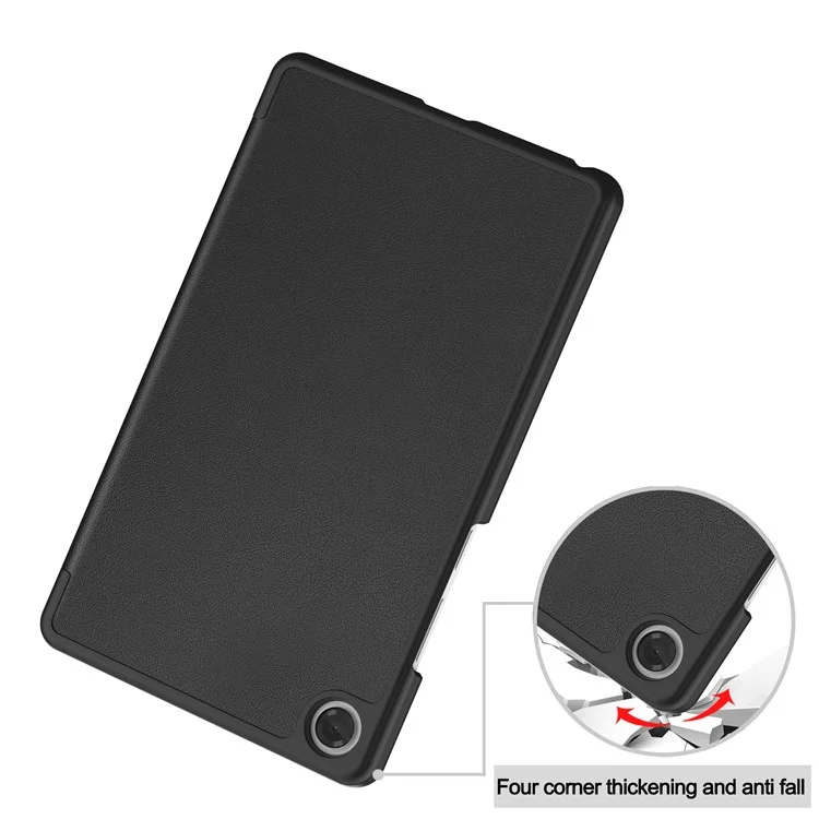 For Lenovo Tab K9  /  Tab One Case Anti-Drop Leather Stand Tablet Cover - Black