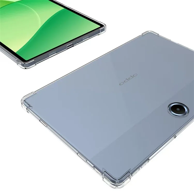 For Oppo Pad SE Case Four Corner Shockproof Clear Tablet TPU Cover