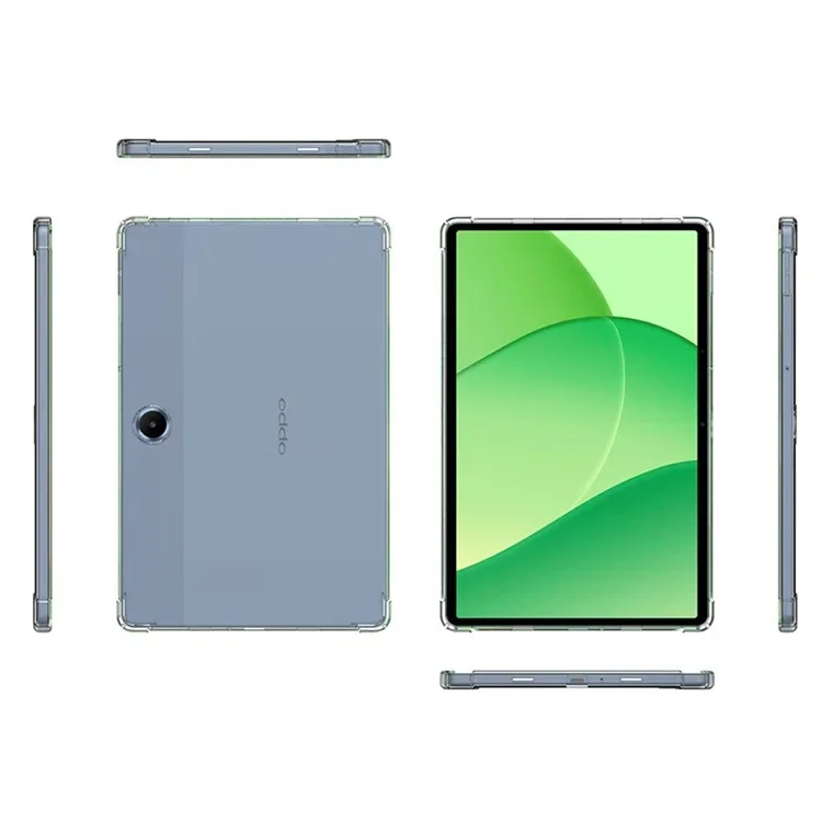 For Oppo Pad SE Case Four Corner Shockproof Clear Tablet TPU Cover