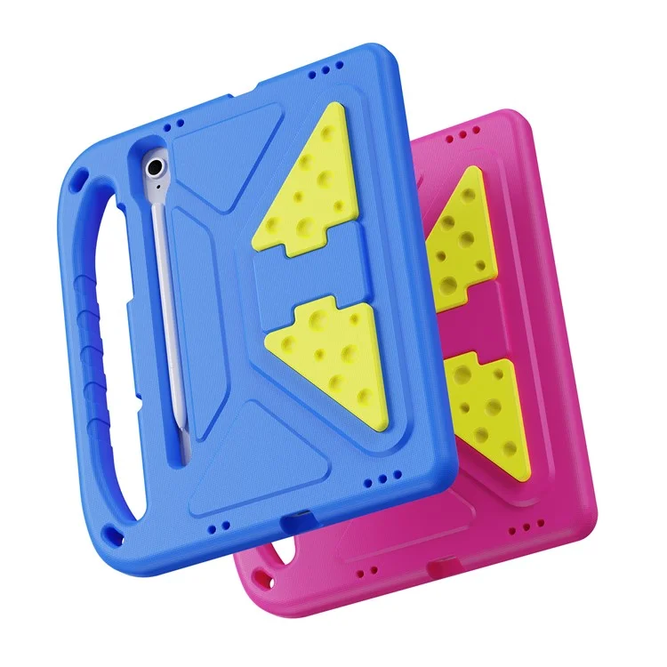 Funda para Tablet DUX DUCIS Puff Series para Samsung Galaxy Tab S10 FE / S9 / S9 FE / S8 / S7, Soporte Infantil de EVA a Prueba de Golpes - Azul