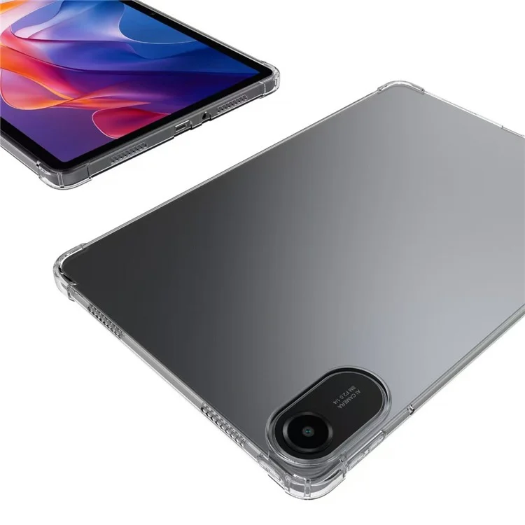 Чехол для планшета Xiaomi Redmi Pad 2 с защитой от ударов по четырем углам, прозрачный TPU-чехол