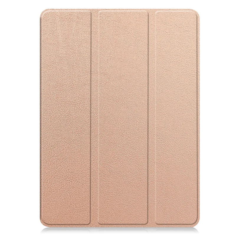 For Oppo Pad 4 Pro / OnePlus Pad 3 / Pad 2 Pro Case Anti-Drop Leather Stand Tablet Cover - Rose Gold