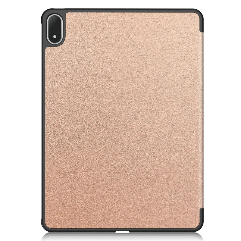 For Oppo Pad 4 Pro / OnePlus Pad 3 / Pad 2 Pro Case Anti-Drop Leather Stand Tablet Cover - Rose Gold