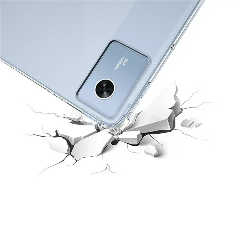 Cover Antiurto a Quattro Angoli Trasparente in TPU per Lenovo Xiaoxin Pad 2025 TB335FC / Tab M11 TB330FU