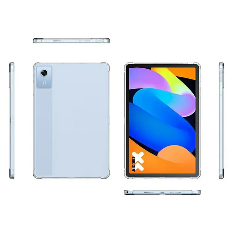 Cover Antiurto a Quattro Angoli Trasparente in TPU per Lenovo Xiaoxin Pad 2025 TB335FC / Tab M11 TB330FU