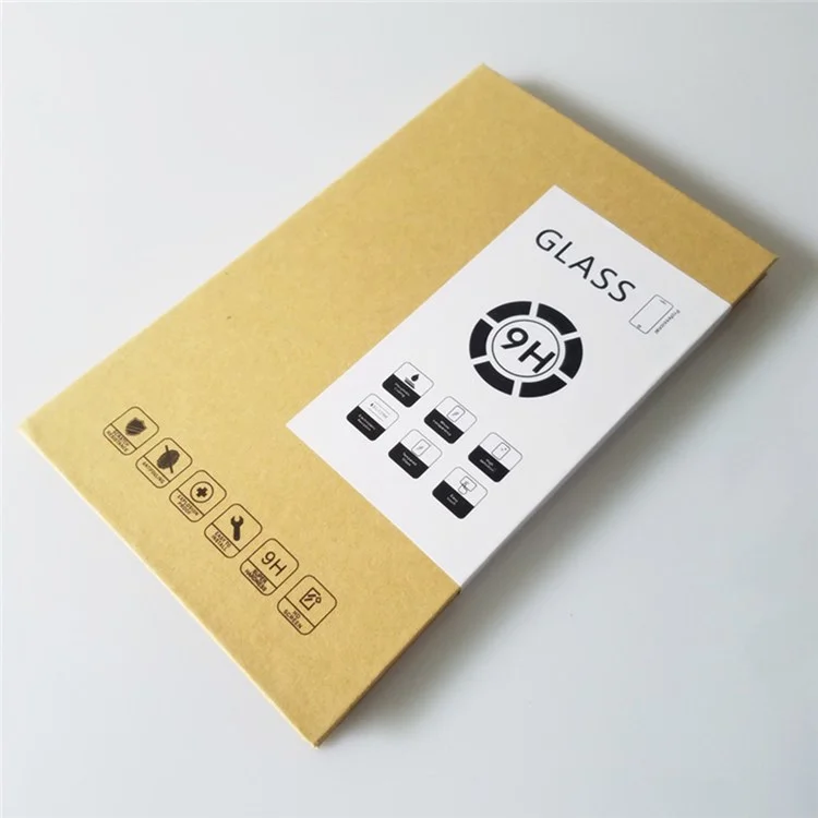 003 Kraft Paper Tempered Glass Screen Protector Packaging Box Eco-Friendly Screen Film Storage Box - Blank Version