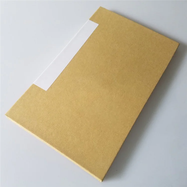 003 Kraft Paper Tempered Glass Screen Protector Packaging Box Eco-Friendly Screen Film Storage Box - Blank Version