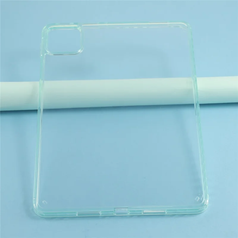 Pour Xiaomi Pad 7 Pro / Pad 7 Étui Flexible TPU + Acrylique Tablette Étui de protection antichoc - Vert clair