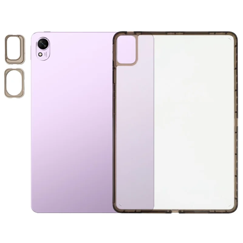 Funda para Tablet para Huawei MatePad 11.5 S / 11.5 / Air de 11.5 pulgadas (2023) Cubierta protectora flexible de TPU + acrílico a prueba de golpes - Gris