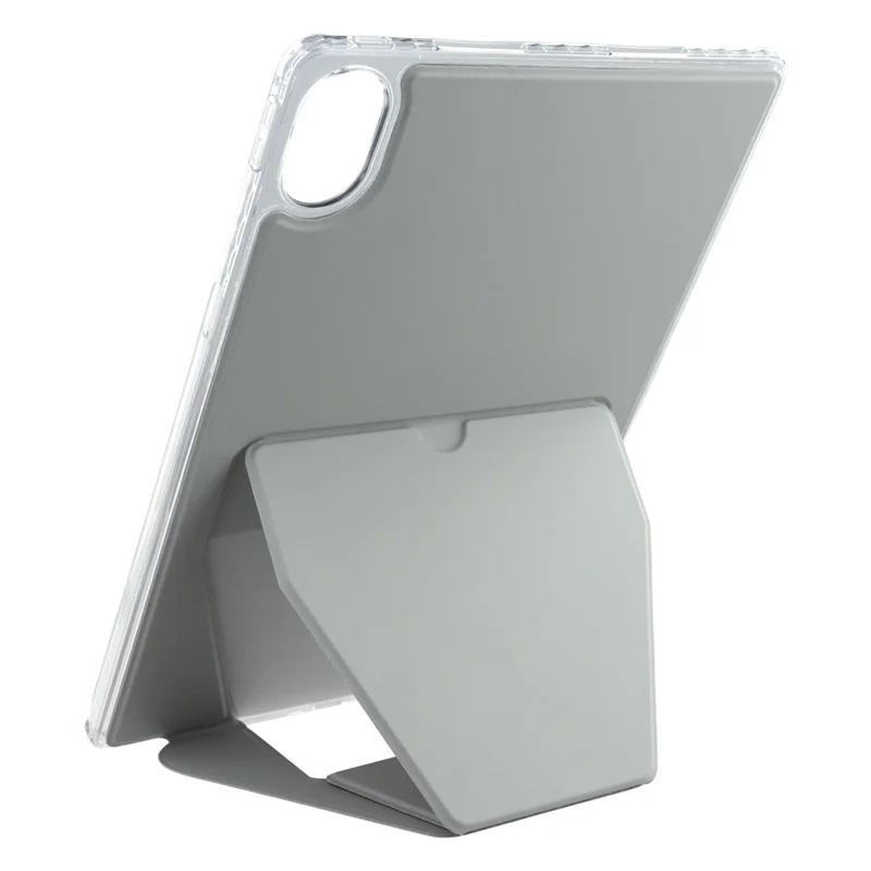 For Huawei MatePad Air (2024)  /  MatePad 12 X Case TPU PU Leather Kickstand Tablet Cover - Grey